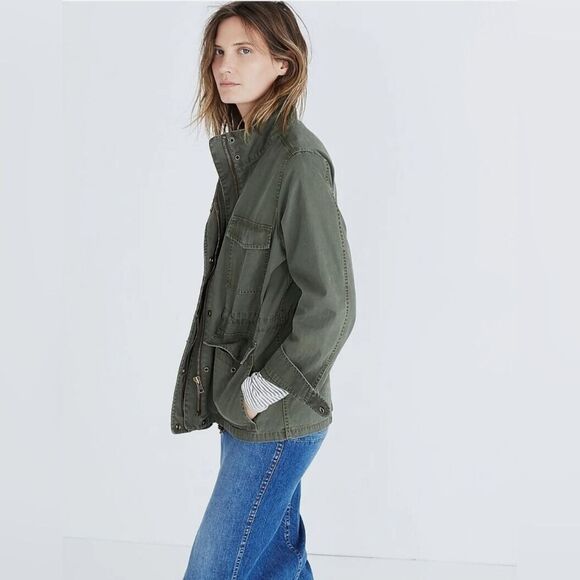 Madewell Olive Green Surplus Utility Jacket - Picture 2 of 6